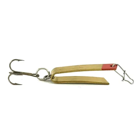 Luhr Jensen Super-Duper 501 Cucchiaino, Oro / Rosso, 2,3g, Forma U, #7047