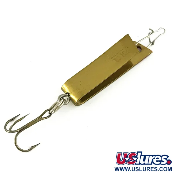 Luhr Jensen Super-Duper 501 Cucchiaino, Oro / Rosso, 2,3g, Forma U, #7047