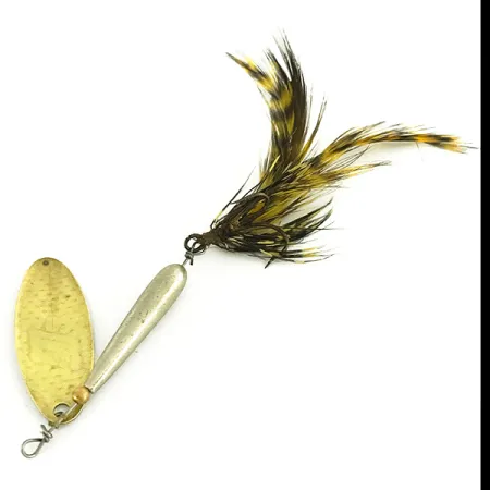 Renosky Lures Swiss Swing 5 Cucchiaino, Nichel / Ottone, 9g, Piume, #7055