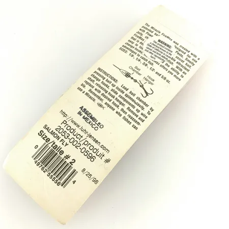 Luhr Jensen Fire Max Miracle 2 Rotante, Oro / Nero, 7g, #7056