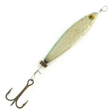 ZZINGER Buzz Bomb Jig verticale, Perla, 18g, Rilievo scaglie, #7065