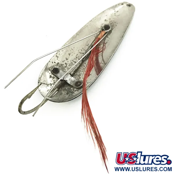 Eppinger Weedless Dardevle Ondulante, Nero/Bianco/Nickel, 28g, #7068