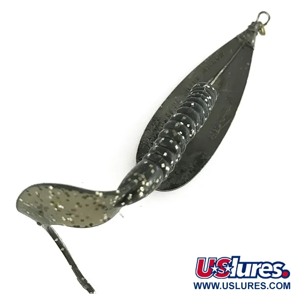 Weedless Johnson Silver Minnow Ondulante, Nero / Rosso, 14g, #7071
