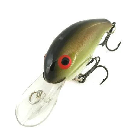 Bandit 200 Crankbait, Oliva-Oro, 8.5g, Rattling Interno, #7077