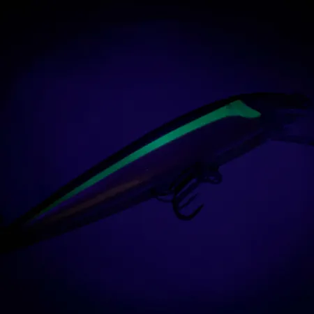 RAPALA HUSKY JERK Holo Artificiale, Argento-Giallo, 10g, Suspending, #7079