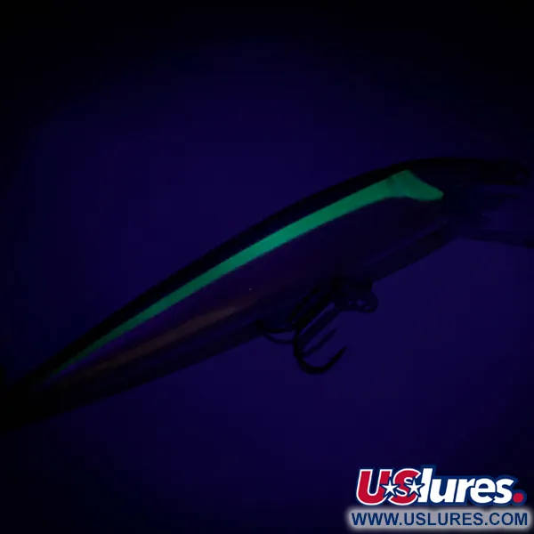 RAPALA HUSKY JERK Holo Artificiale, Argento-Giallo, 10g, Suspending, #7079