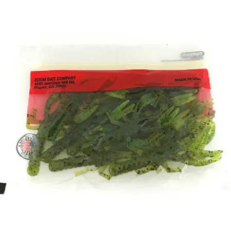 Zoom Lil Critter Craw Esca Siliconica, Wat Seed / Chartreuse, 8cm, #7091