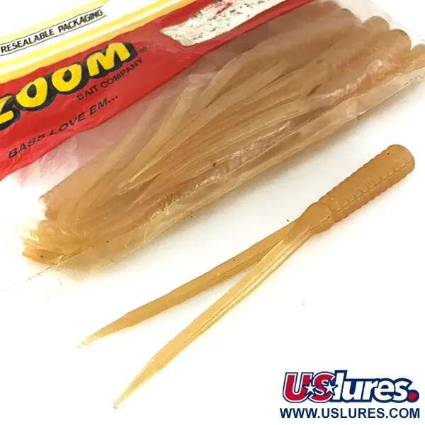 Zoom Split Tail Trailer esca siliconica, Bianco perla, 10cm, #7092