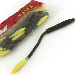 Big Bite Baits Jeff Kriet - Squirrel Tail Worm esca soft bait 10pz