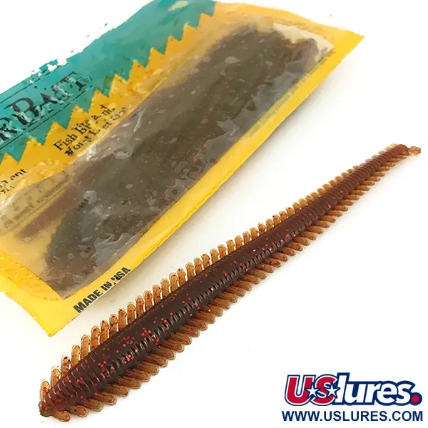 Berkley Power Worm esca siliconica, Red, 17.3g, Corpo anellato, #7097