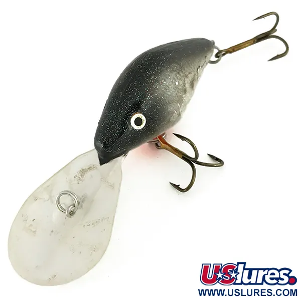 Mann's 30+ Depth Plus Crankbait, Nero-Argento, 14g, Deep Diver, #7103