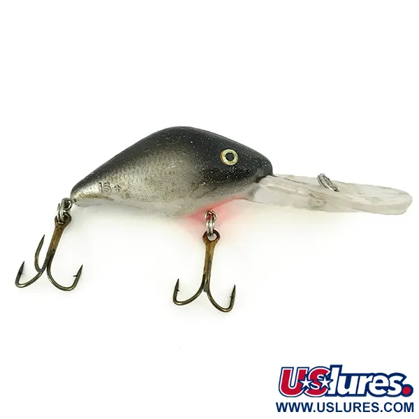 Mann's 30+ Depth Plus Crankbait, Nero-Argento, 14g, Deep Diver, #7103