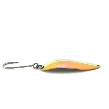 Seneca Little Cleo Glow cucchiaino traina, Bianco/Arancio/Nickel, 5g, #7120