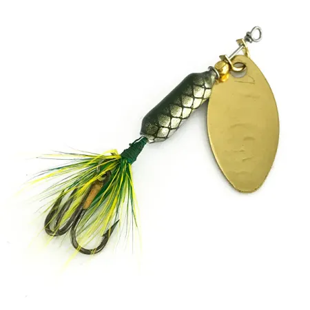 Yakima Bait Worden’s Original Rooster Tail Cucchiaino, Oro, 2.6g, #7131