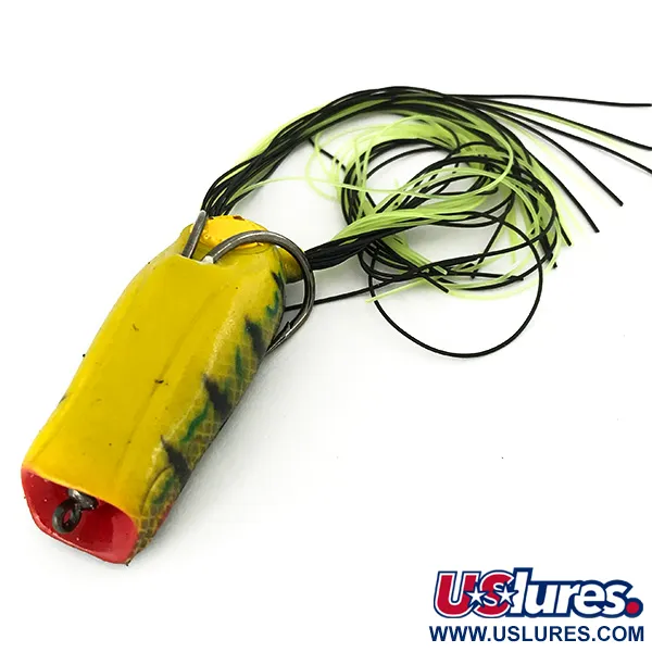 SPRO Dean Rojas Bronzeye Frog Popper, Persico, 14g, Double Hook, #7148