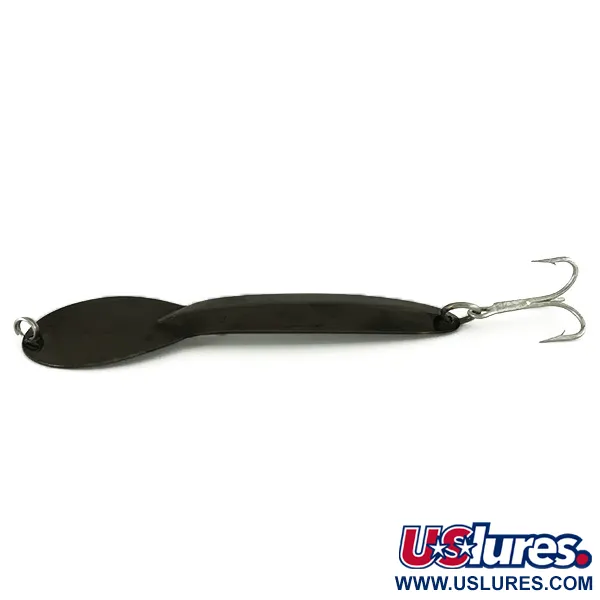 Luhr Jensen Loco Troll Ondulante, Nero, 14g, Vintage USA, #7153