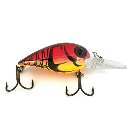 Storm Original Series Wiggle Wart Crankbait, Red, 11g, Rattling, #7155