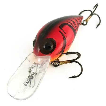 Storm Original Series Wiggle Wart Crankbait, Red, 11g, Rattling, #7155