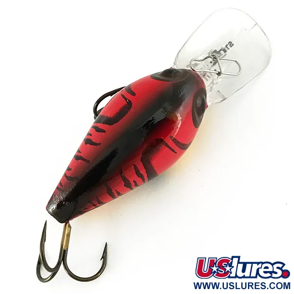 Storm Original Series Wiggle Wart Crankbait, Red, 11g, Rattling, #7155