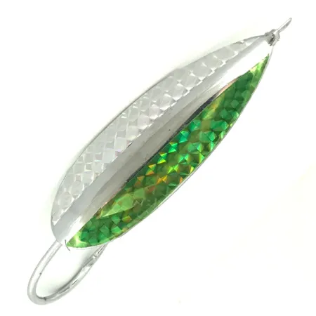 Herter's Olson Minnow Ondulante Antialga, Nickel/Verde, 31g, #7160