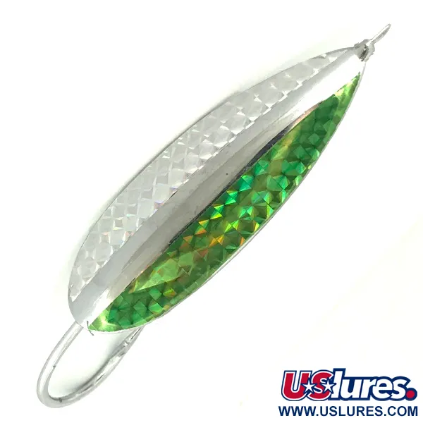 Herter's Olson Minnow Ondulante Antialga, Nickel/Verde, 31g, #7160