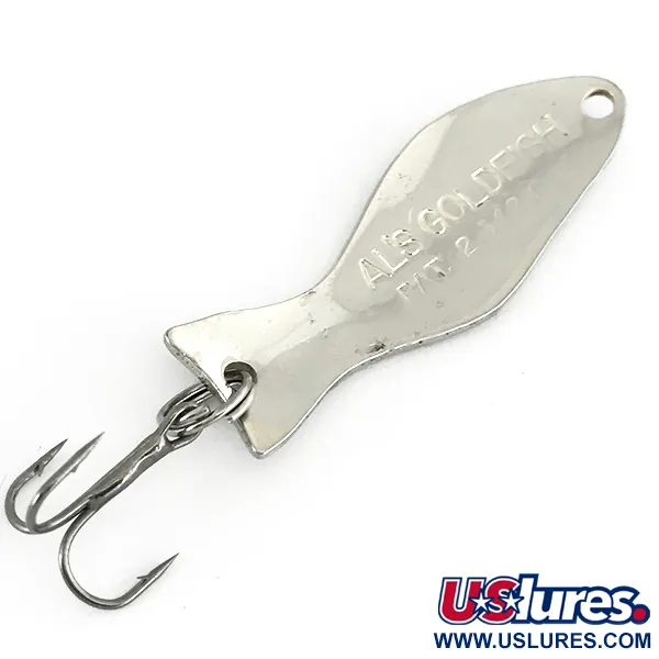 Al's gold fish Cucchiaino, Nickel, 7g, Design Vintage, #7163