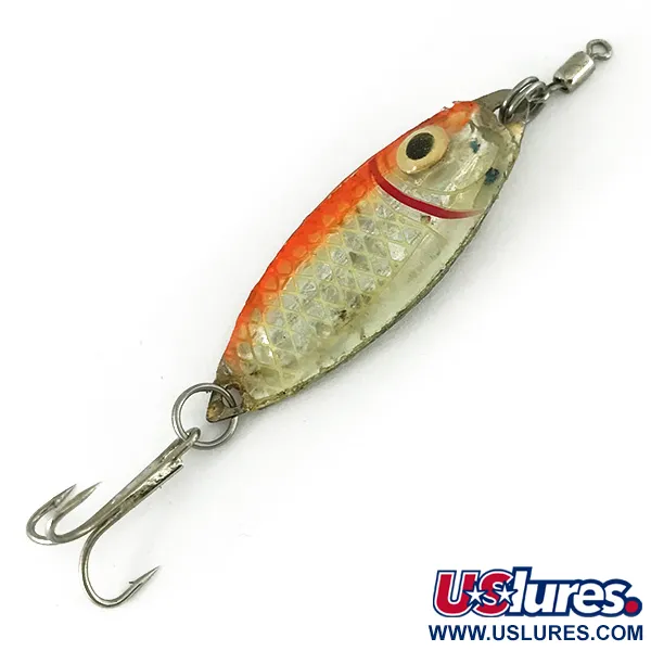 Other Premium Bass Minnow Jig, Argento / Arancio, 6,5g, #7174