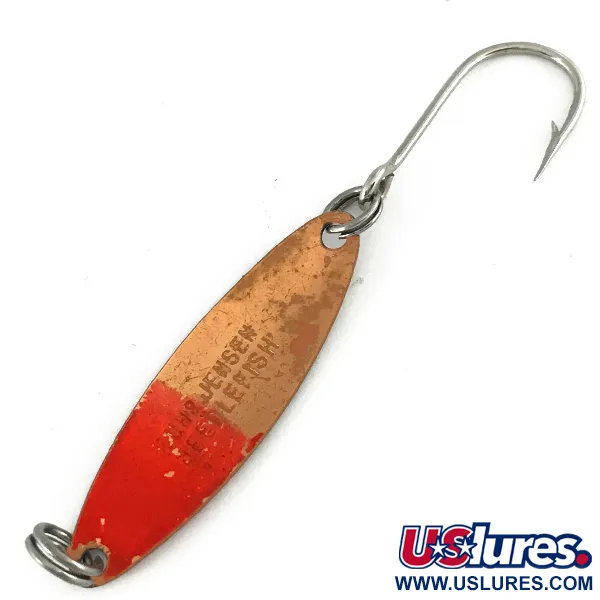 Luhr Jensen Needlefish 1 UV, 2g, Copper / Red UV Glow, Ondulante da traina #7185