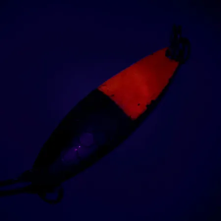 Luhr Jensen Needlefish 1 UV, 2g, Copper / Red UV Glow, Ondulante da traina #7185