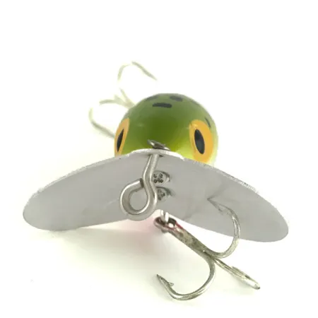 Fred Arbogast Jitterbug Esca Topwater, Frog, 7g, Paletta Metallo, #7215