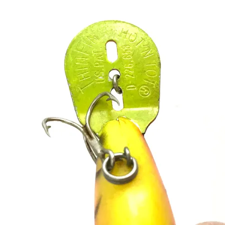 Storm Hot'N Tot Thin Fin UV Crankbait, Hot Tiger, 6.5g, Paletta Metallo, #7216