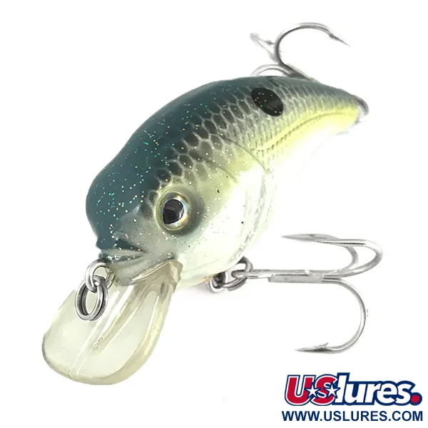 Bass Pro Shops Shallow Crank Crankbait, Light Blue XXX Shad, 8g, #7224