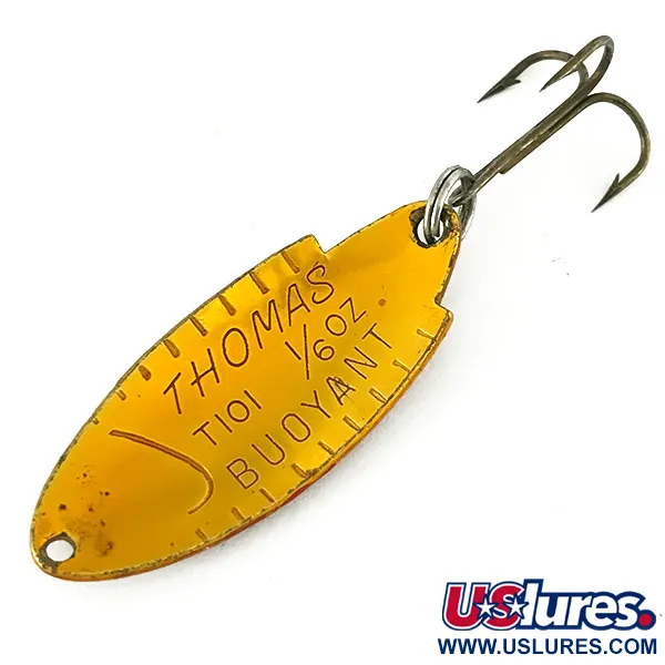 Ondulante Thomas Buoyant, Red Trout, 5g, Finitura martellata, #7225