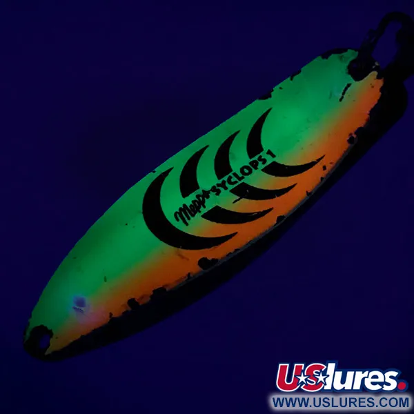 Mepps Syclops 1 UV Ondulante, Fire Tiger, 12g, UV-reattivo, #7230