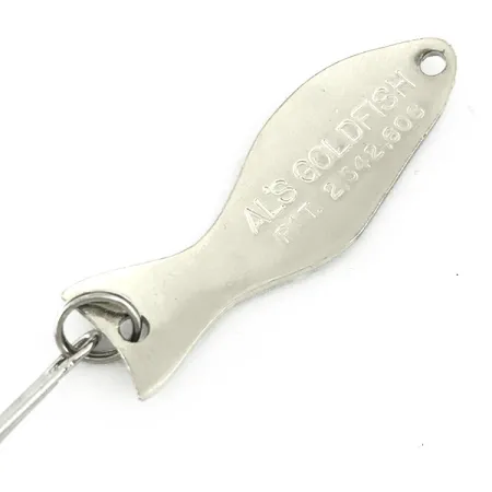 Al's gold fish Ondulante, Nichel, 7g, Design vintage, #7236