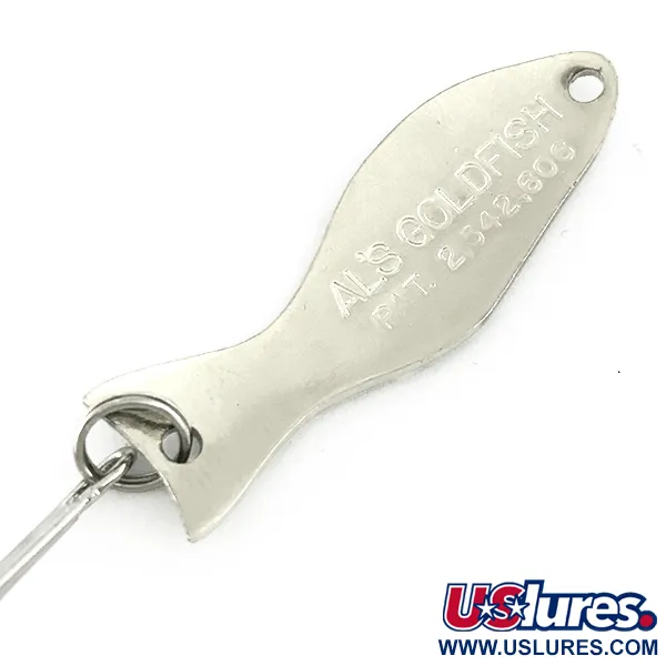 Al's gold fish Ondulante, Nichel, 7g, Design vintage, #7236