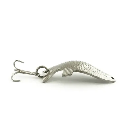 Thomas Fighting Fish Ondulante, Nichel, 7g, Motivo a Scaglie, #7241