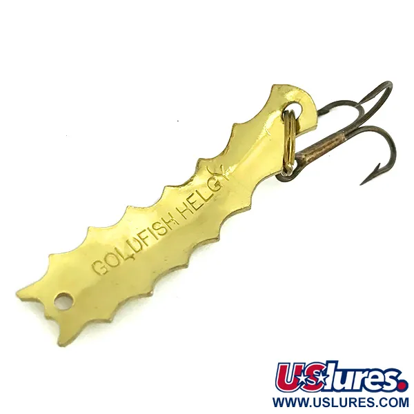 Al's Goldfish Goldfish Helgy Ondulante, Oro / Occhi Rossi, 4.5g, #7244