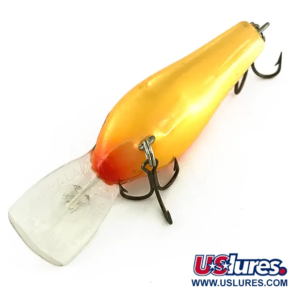 Rapala Fat Rap Esca artificiale, Arancione, 8,8g, Deep, #7251