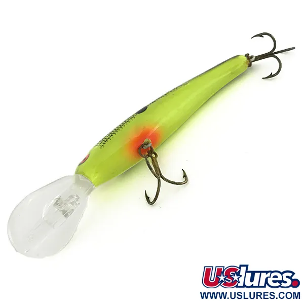 Mann's Stretch Plus Esca da Traina, Chartreuse, 12g, Deep-Runner, #7252