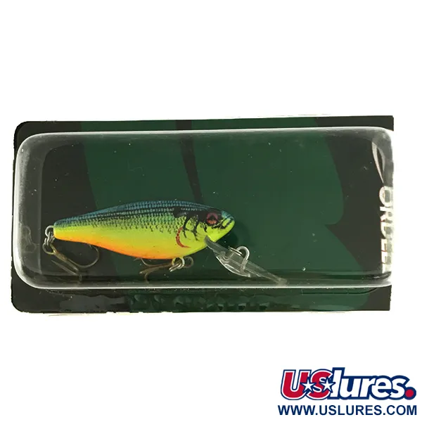 Cotton Cordell C.C. Shad Crankbait, Chartreuse, 4g, Rattling, #7277