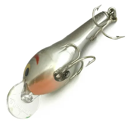 Bagley ET2 Crankbait, Argento, 9,5g, Legno di Balsa, #7278
