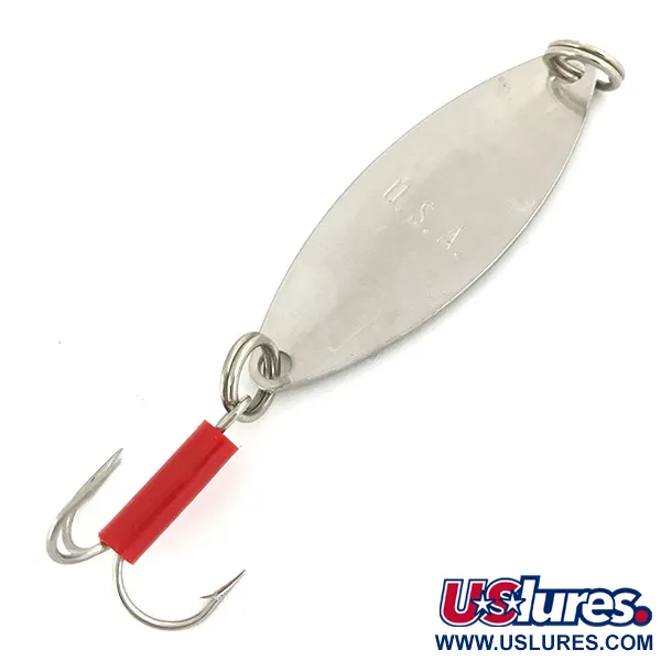 Mepps Spoon 1 Ondulante, Nichel / Rosso, 7g, Prisma, #7283