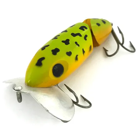 Fred Arbogast Jitterbug Esca Topwater, Rana, 10g, Snodato, #7285