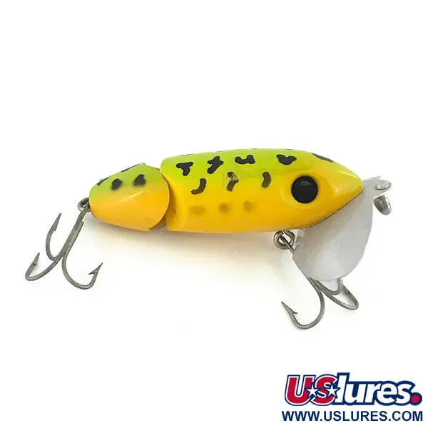 Fred Arbogast Jitterbug Esca Topwater, Rana, 10g, Snodato, #7285