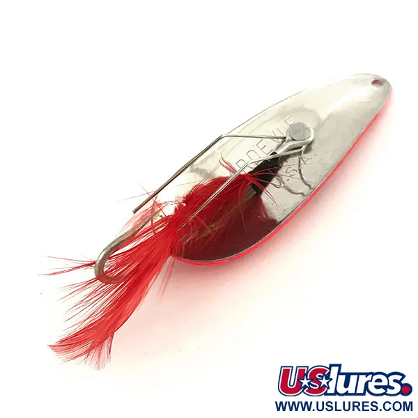 Eppinger Weedless Dardevle Imp Ondulante, Rosso/Nero/Nickel, 11g, #7318