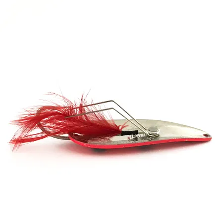Eppinger Weedless Dardevle Imp Ondulante, Rosso/Nero/Nickel, 11g, #7318