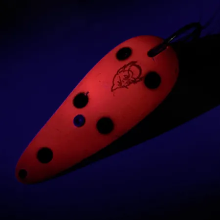 Eppinger Weedless Dardevle Imp Ondulante, Rosso/Nero/Nickel, 11g, #7318