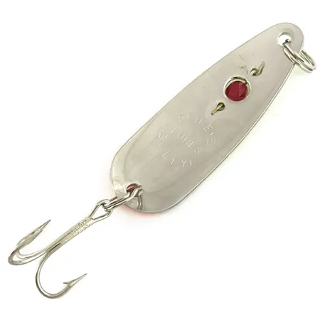Red Eye Lures Red Eye Evil Eye Ondulante, Giallo/Arancio/Nickel, #7319