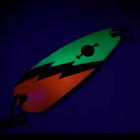 Red Eye Lures Red Eye Evil Eye Ondulante, Giallo/Arancio/Nickel, #7319